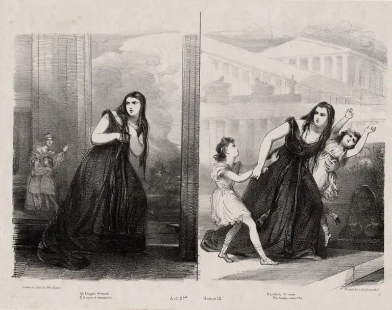 Giuditta Pasta fue la soprano italiana más destacada de su época, aclamada por su amplio registro vocal y su expresividad.