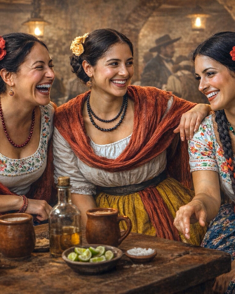 Mira cómo se ríen y hablan con mucha confianza con Cora.