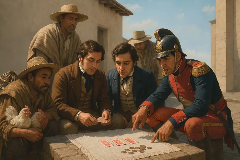 Los engañadores – El monte de tres cartas. Un extracto del Periquillo Sarniento de José Joaquín Fernández de Lizardi.