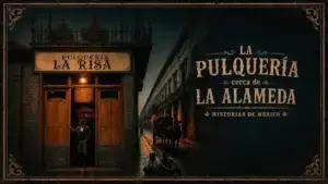 La pulquería cerca de la Alameda