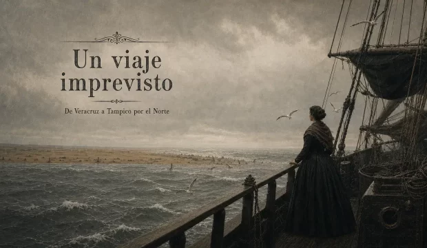 Enero de 1842. Veracruz se despide de su fiebre estacional justo cuando Fanny Calderón de la Barca, esposa del primer ministro español en México, sube a bordo del Tyrian —un viejo y pequeño buque mercante inglés— rumbo a La Habana.